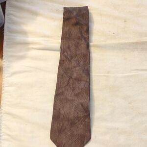 Arrow Brown Textured Men's Tie